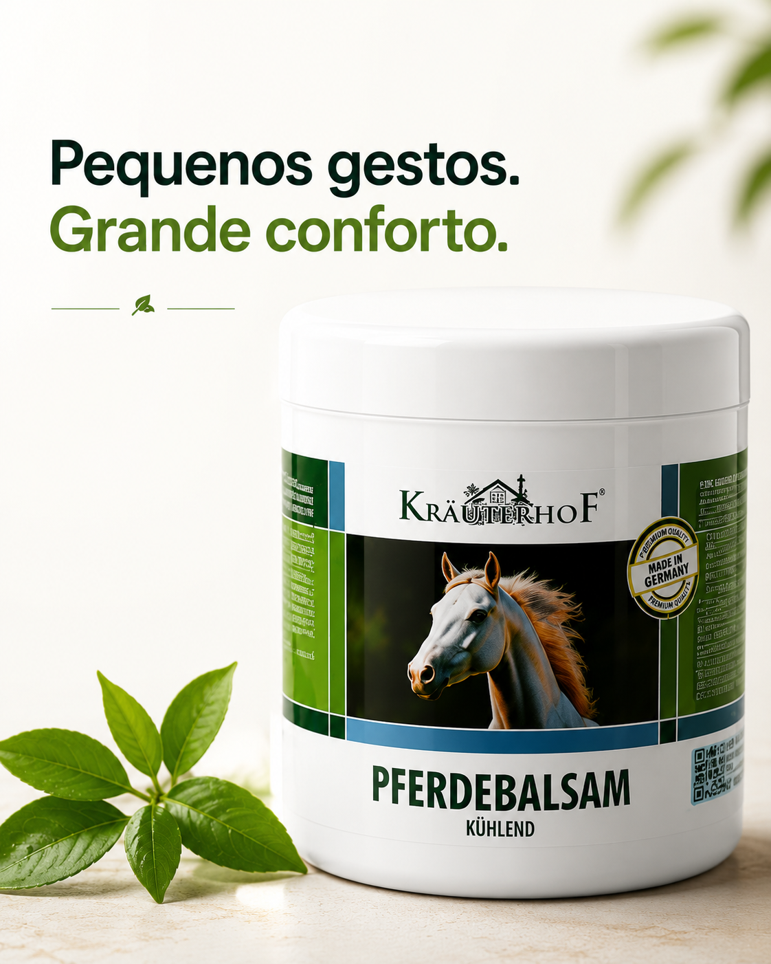 Espaço + Saúde Facebook ad: Bálsamo do Cavalo - Efeito Frio
