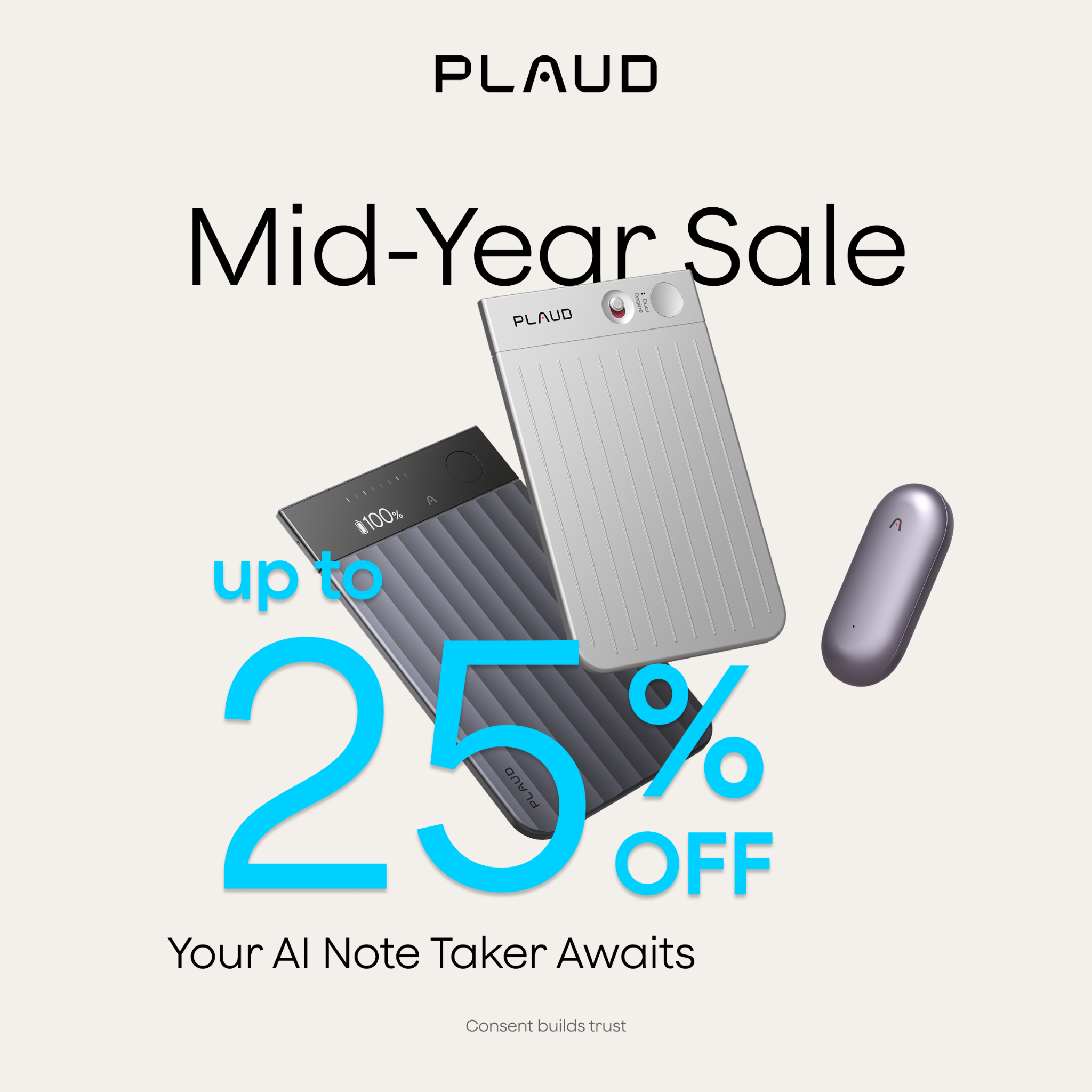 Plaud Facebook ad