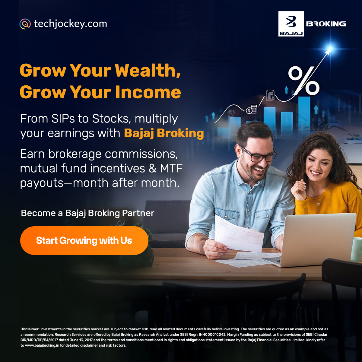 Techjockey Facebook ad