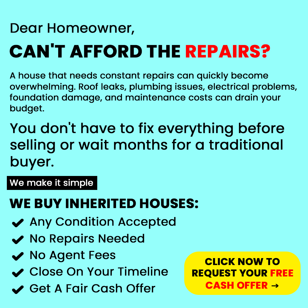 McKay REI Facebook ad: Distressed Property? We buy fast