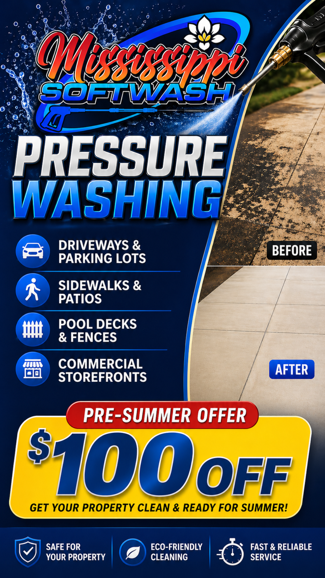 Mississippi Softwash Facebook ad