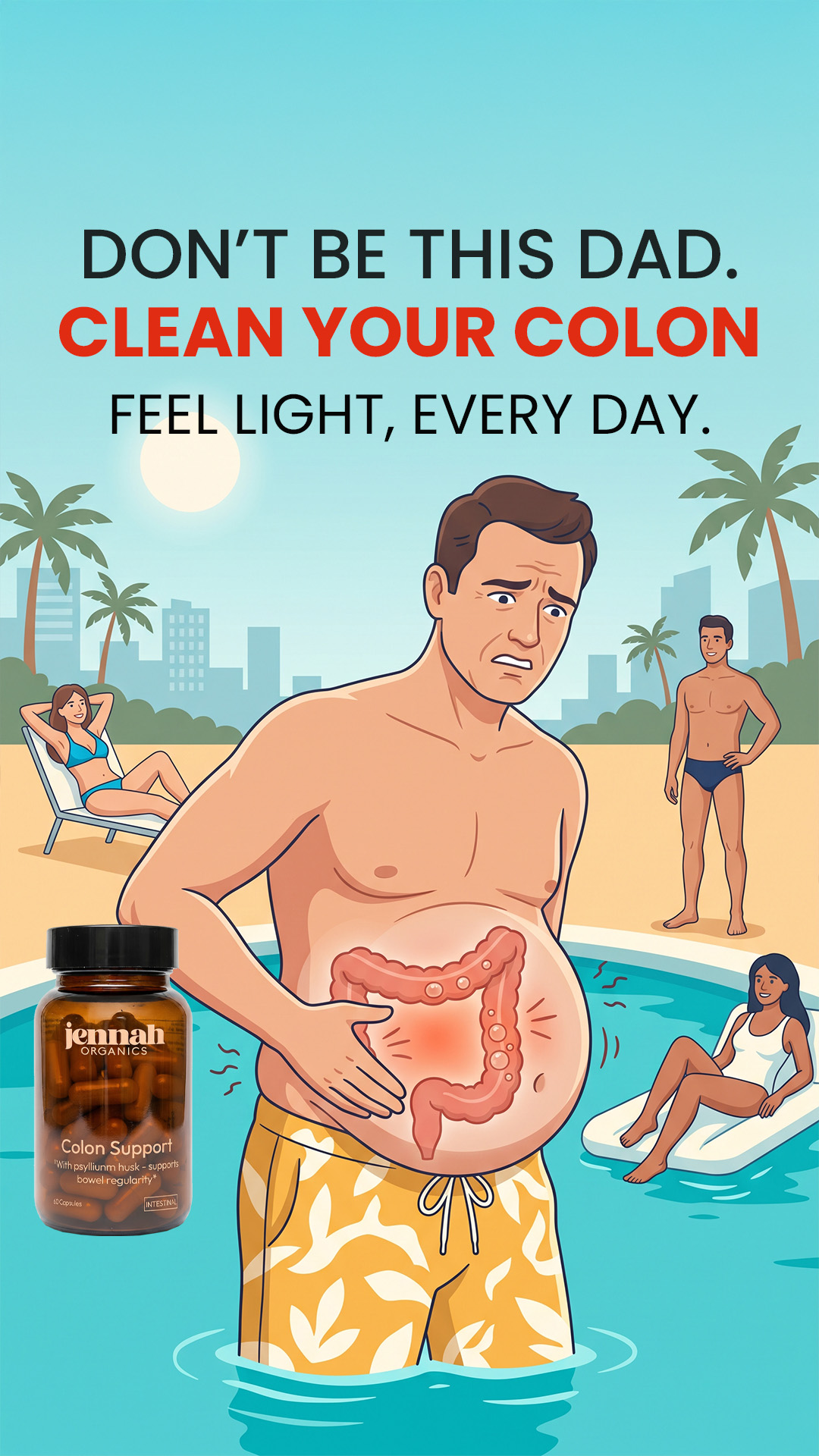 Jennah Organics Facebook ad