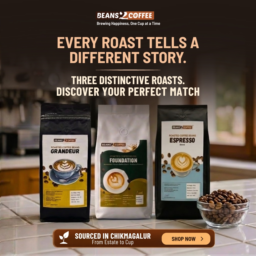 Beans2coffee Facebook ad