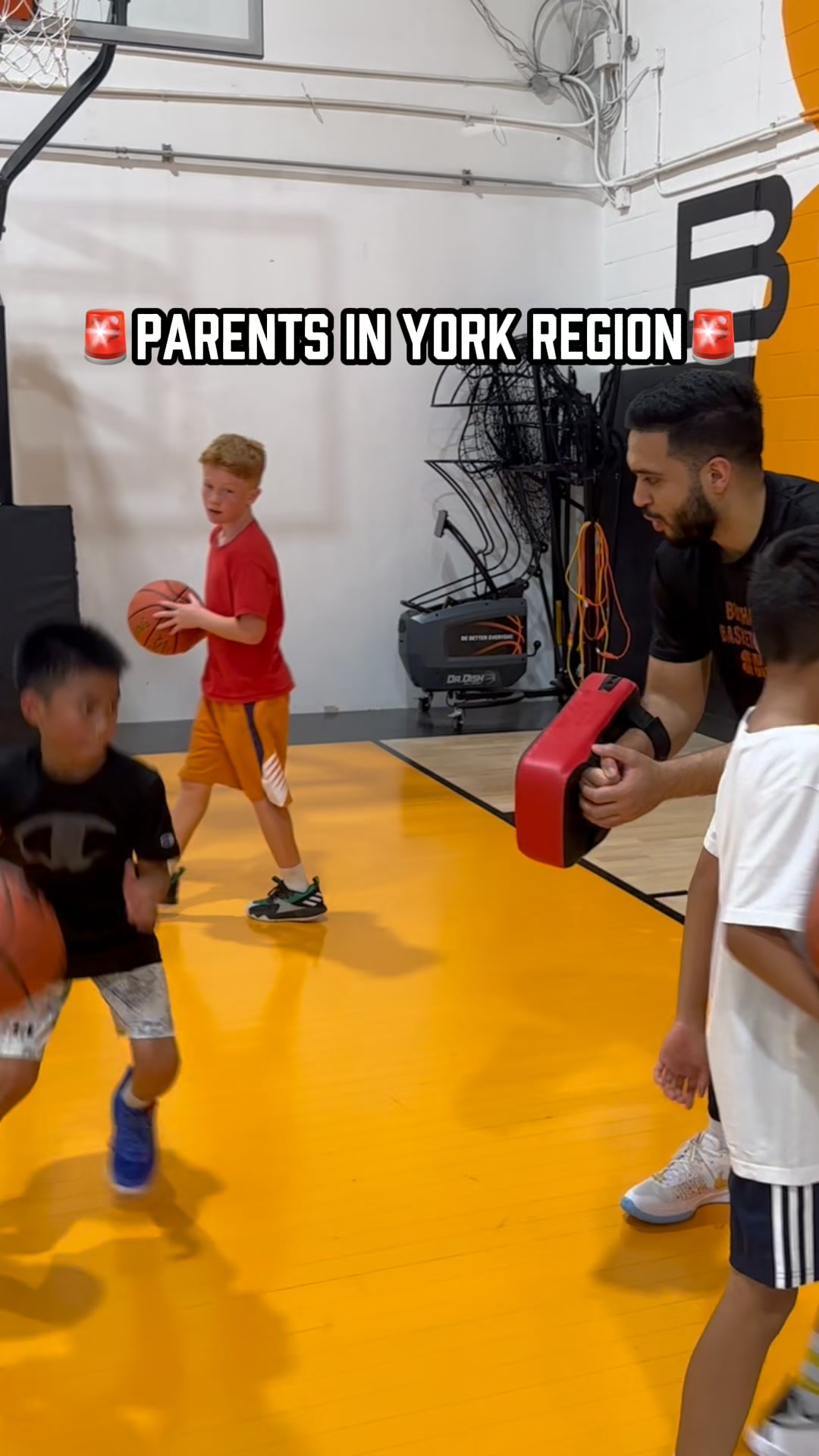 Bukhari Basketball Training Facebook ad: Free 1-Hour Basketball Training Trial