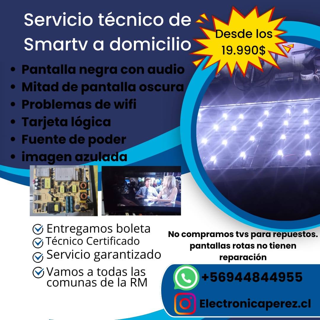 Electrónica Pérez Facebook ad: -LAS PANTALLAS ROTAS O CON MINIMA TRIZADURA NO…