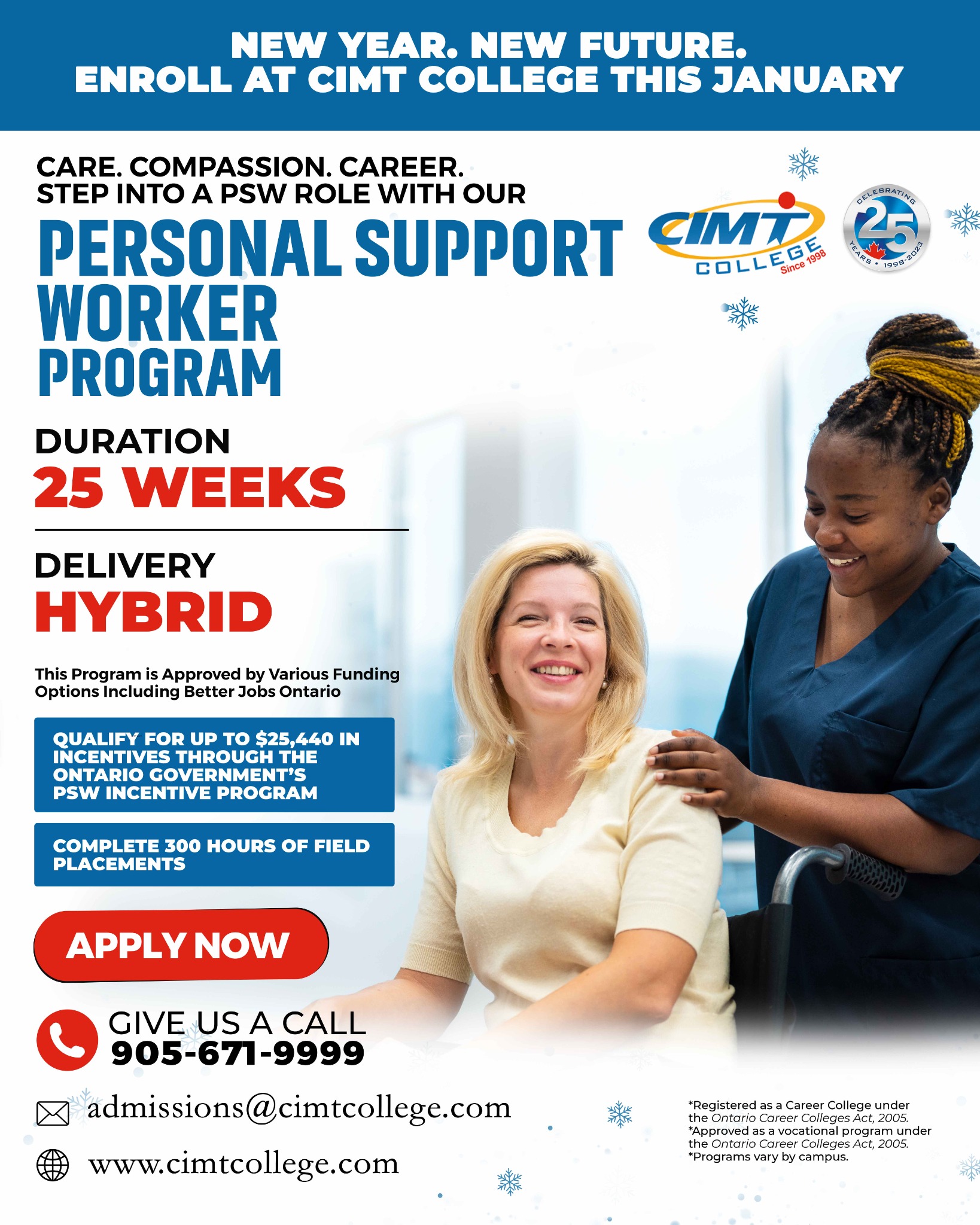 CIMT College Facebook ad