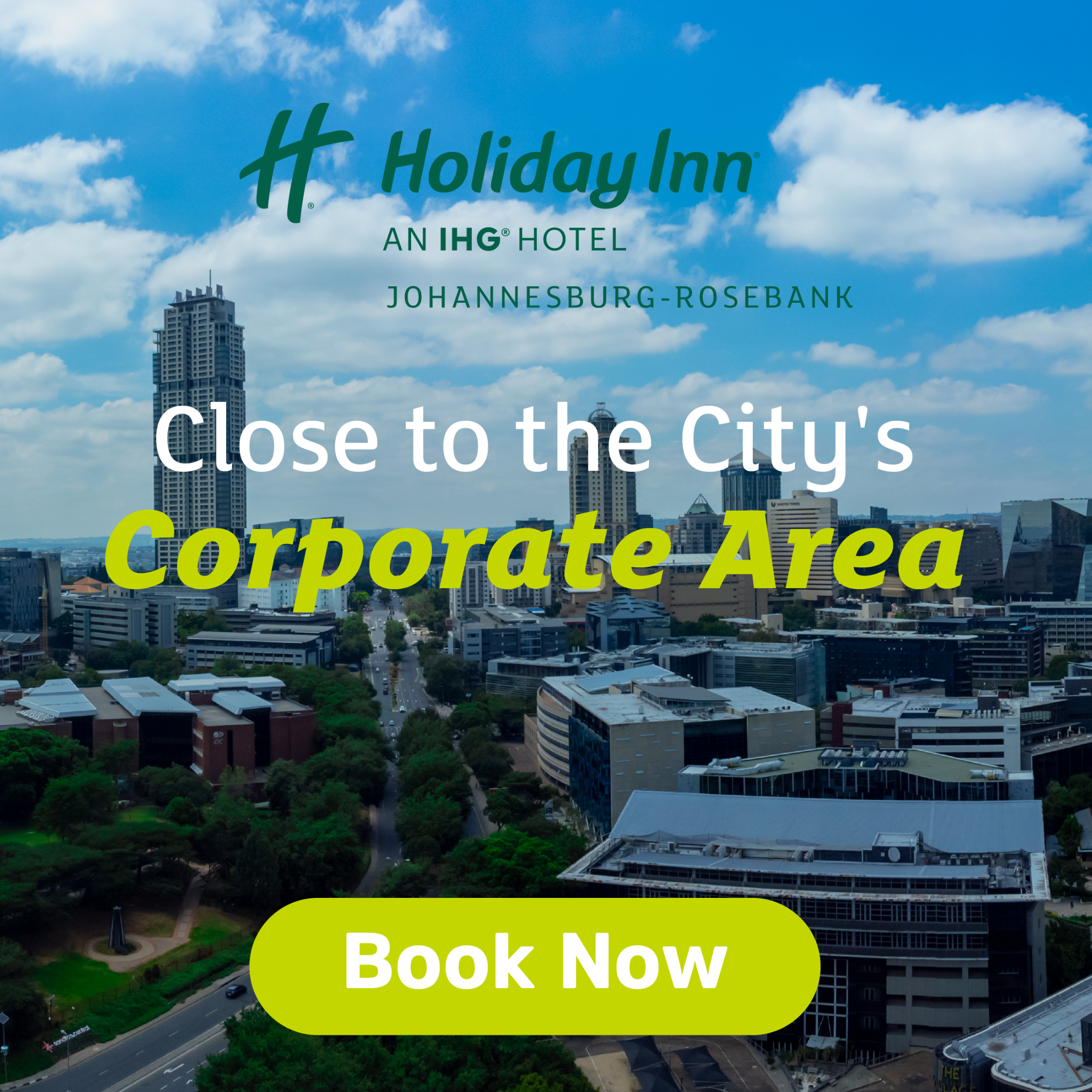 Holiday Inn Johannesburg-Rosebank Facebook ad: Meeting Rooms In Johannesburg-Rosebank