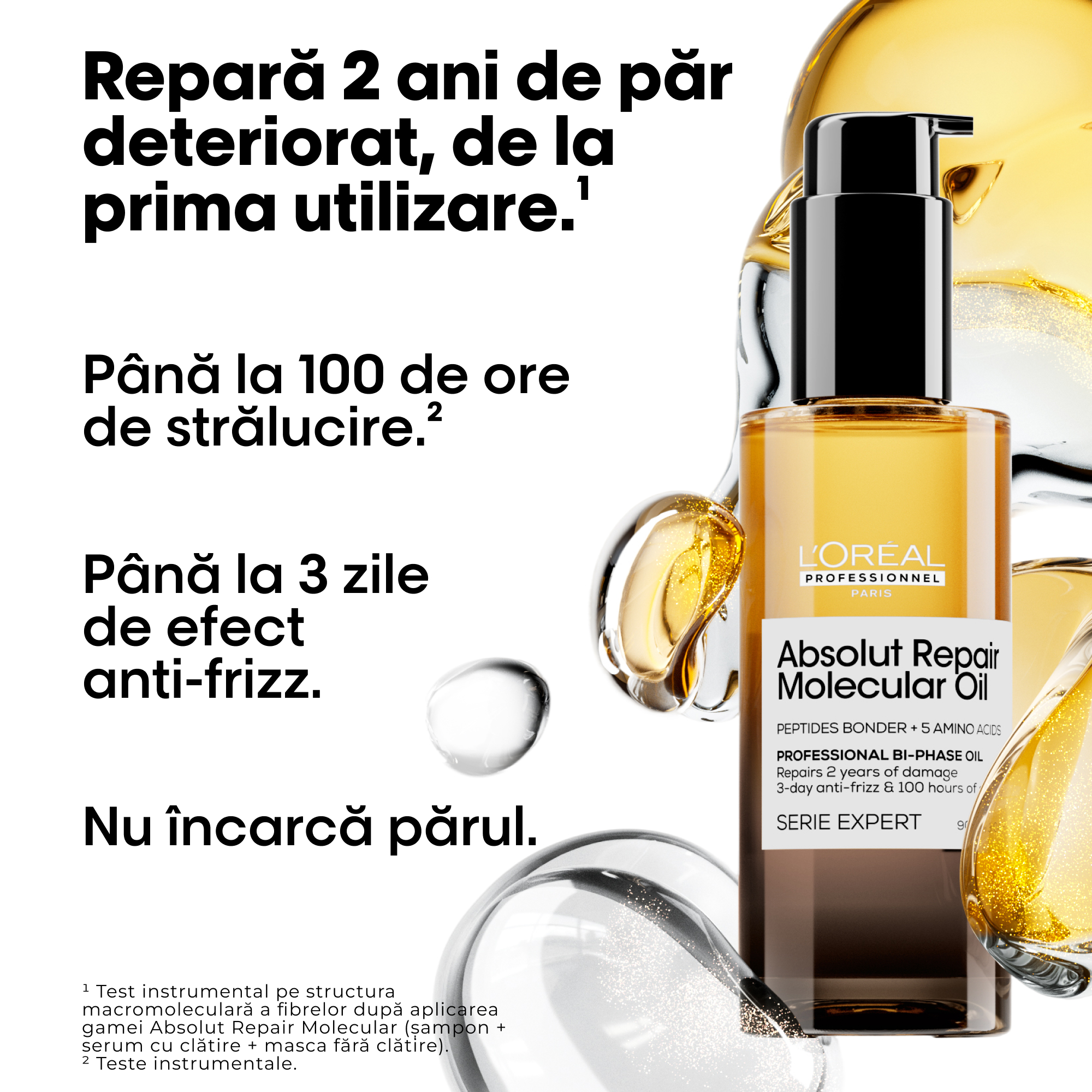 L'Oréal Professionnel Facebook ad: Repară 2 ani de păr deteriorat și obține…