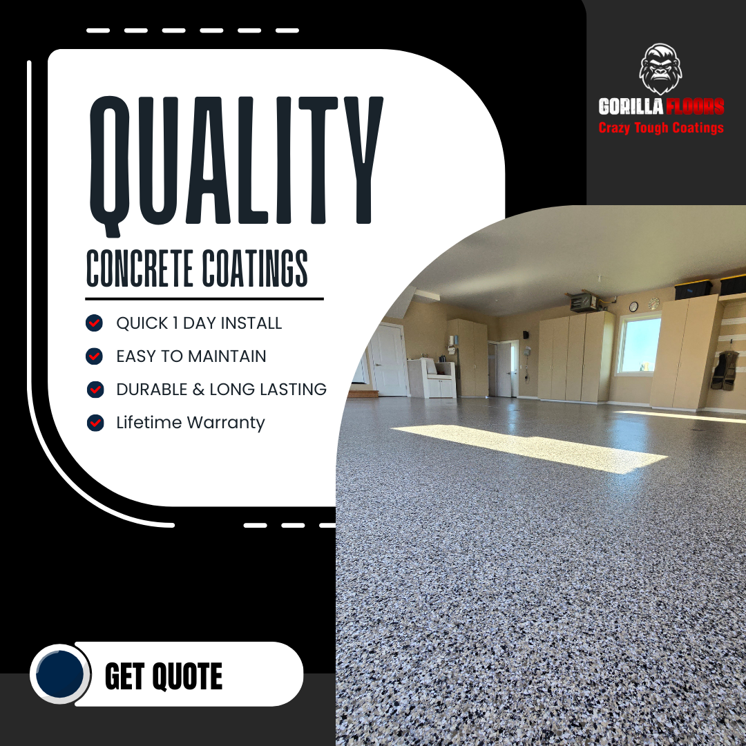 Gorilla Floors Facebook ad: Get Free Quote ->