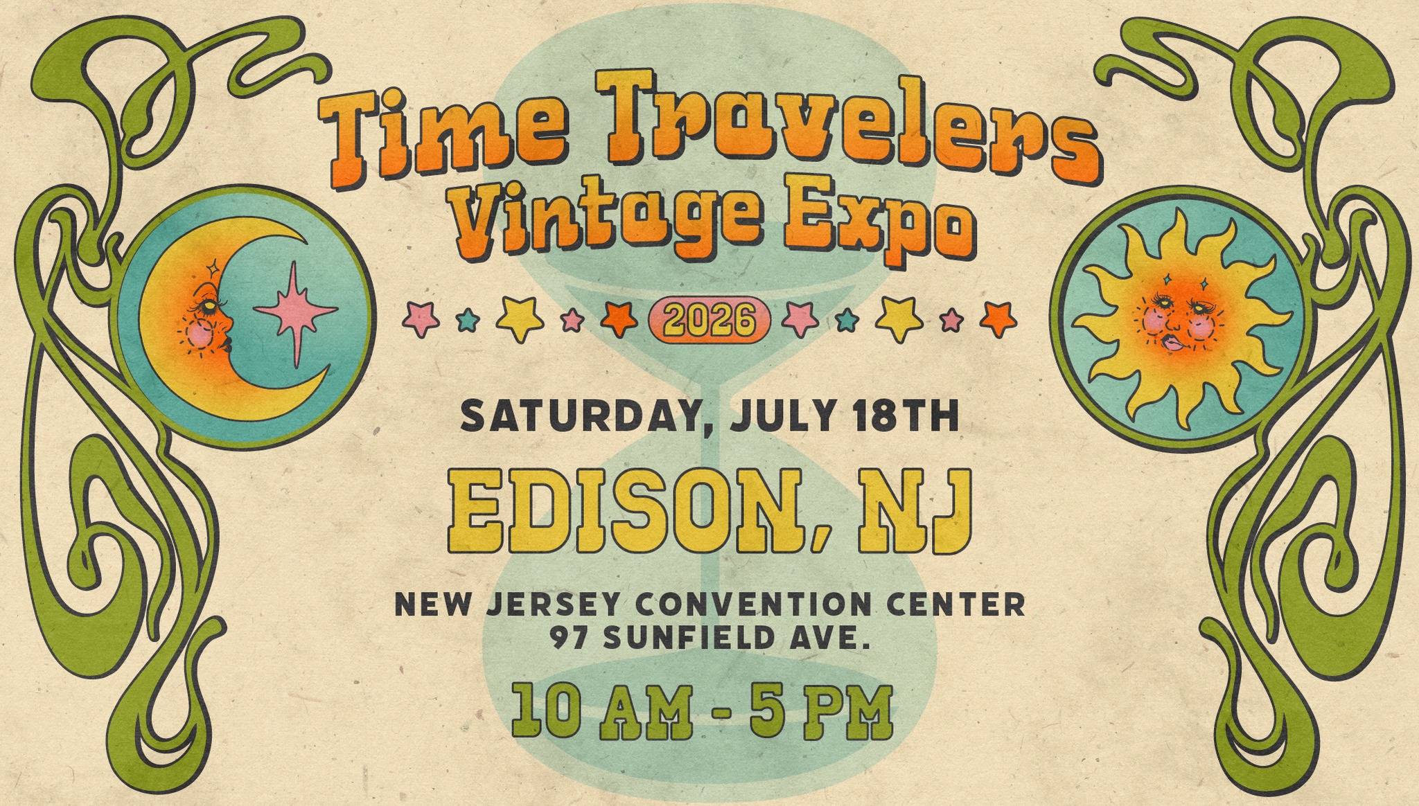 Time Travelers Vintage Expo Facebook ad
