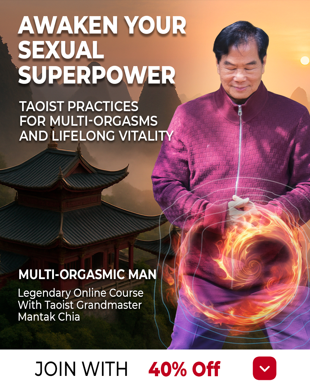 Master Mantak Chia Official Fanpage Facebook ad