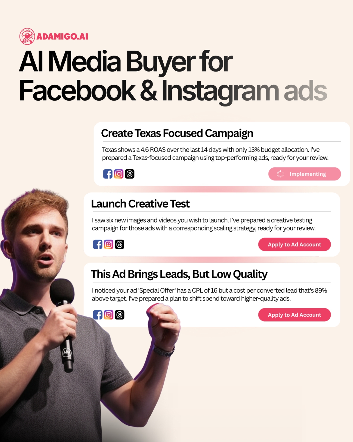 AdAmigo.ai Facebook ad