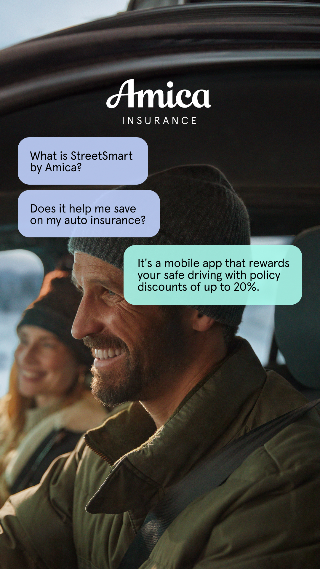 Amica Insurance Facebook ad