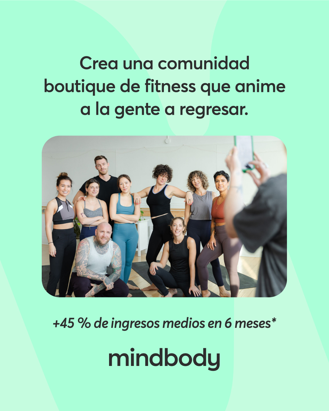 Mindbody Facebook ad