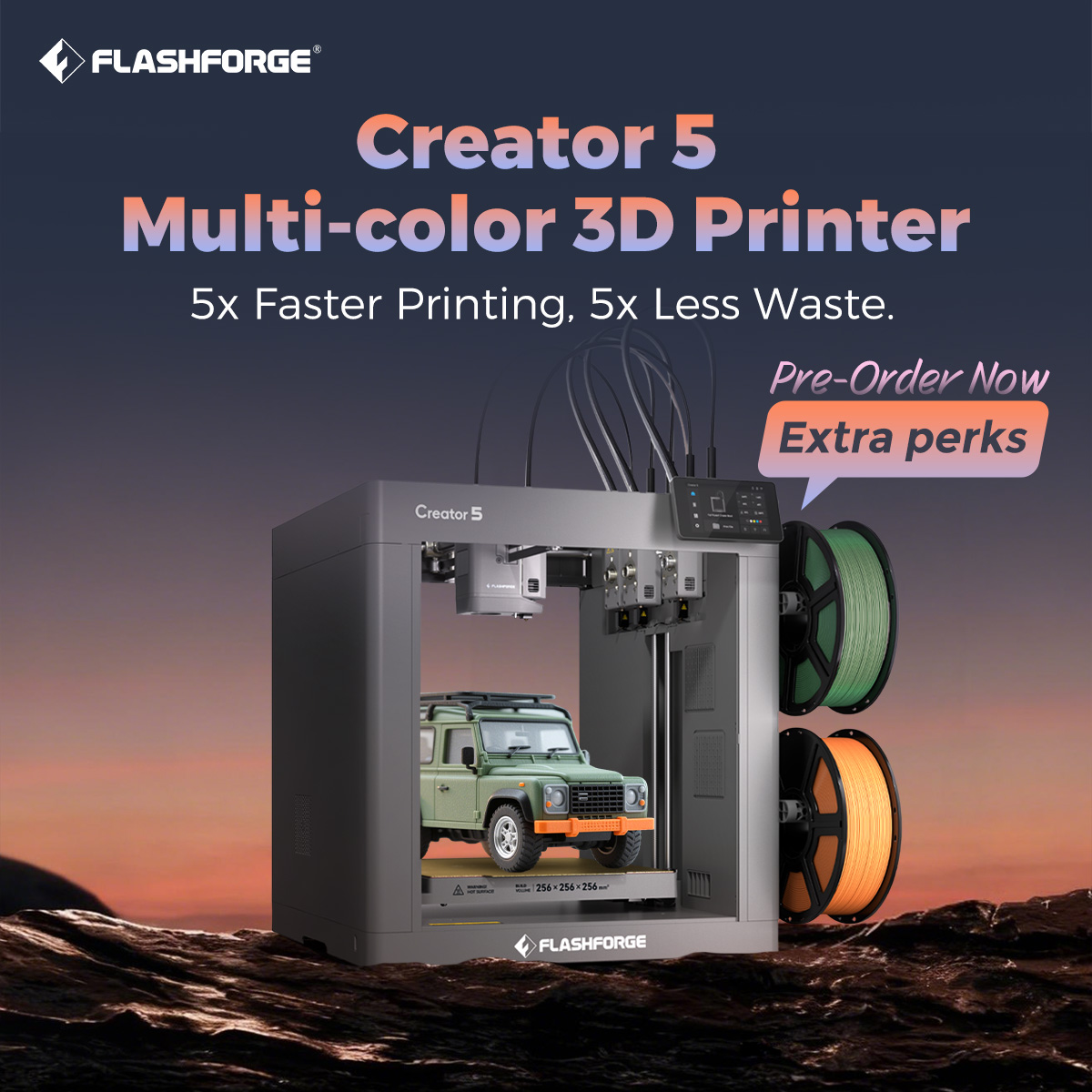 Flashforge Facebook ad