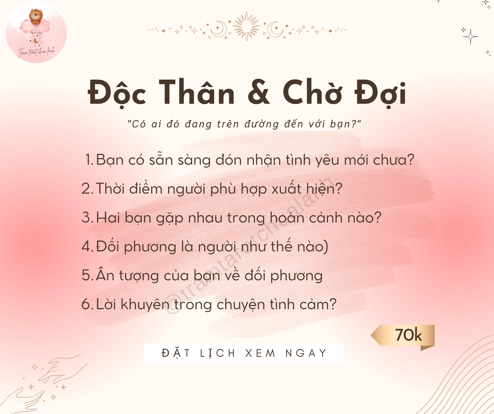 Trạm Tarot Chữa Lành Facebook ad