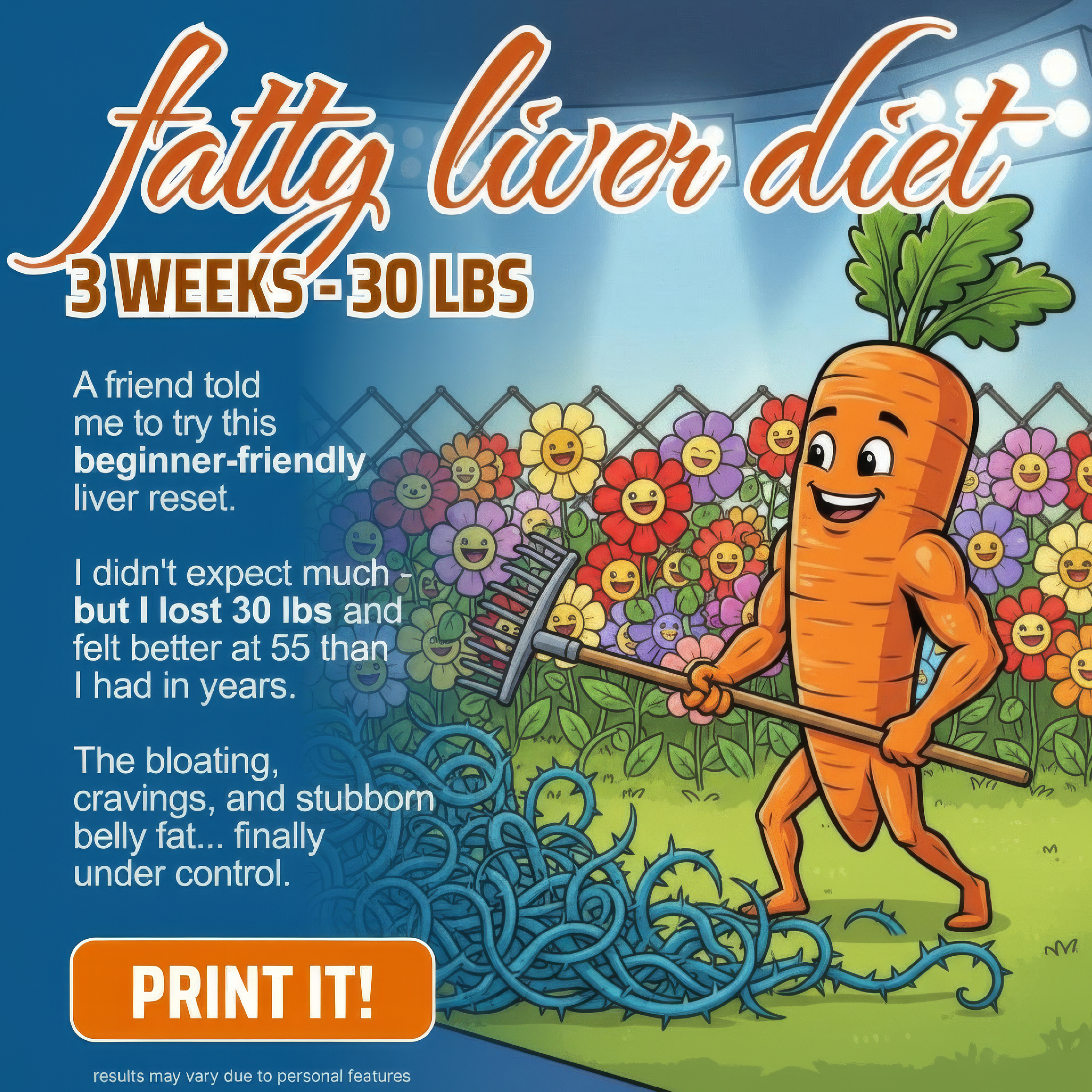 28 - Day Fatty Liver Detox Challenge Facebook ad