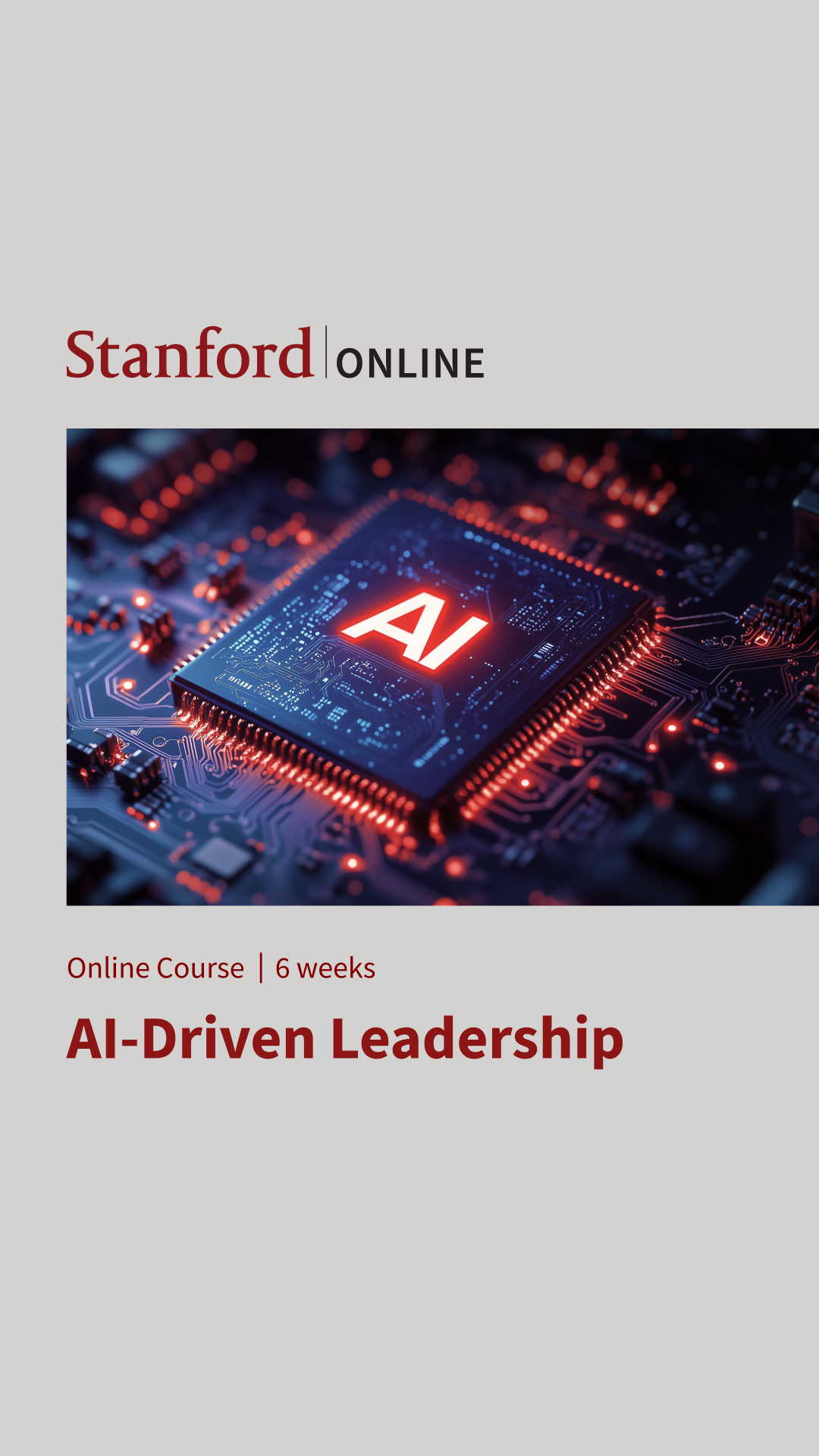 Stanford Online Facebook ad