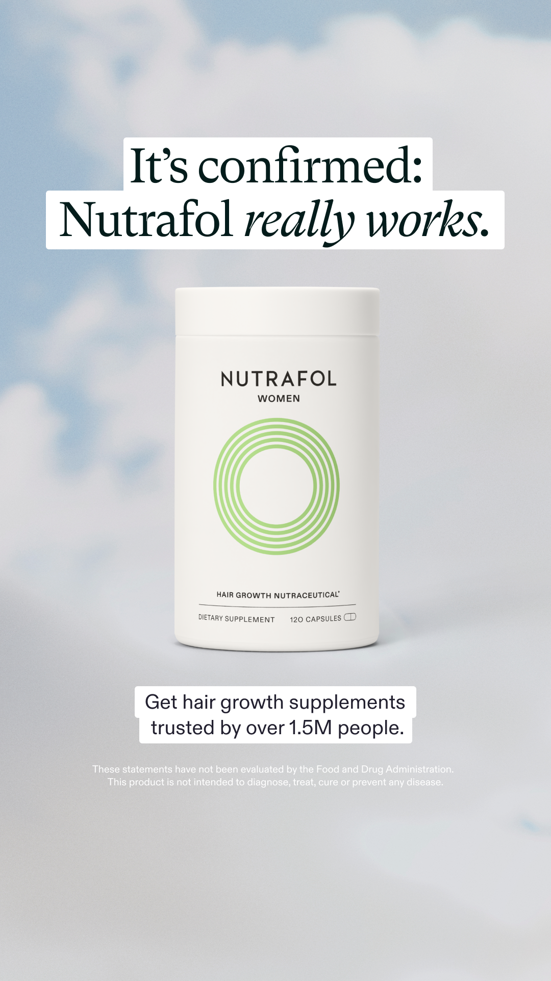 Nutrafol Facebook ad