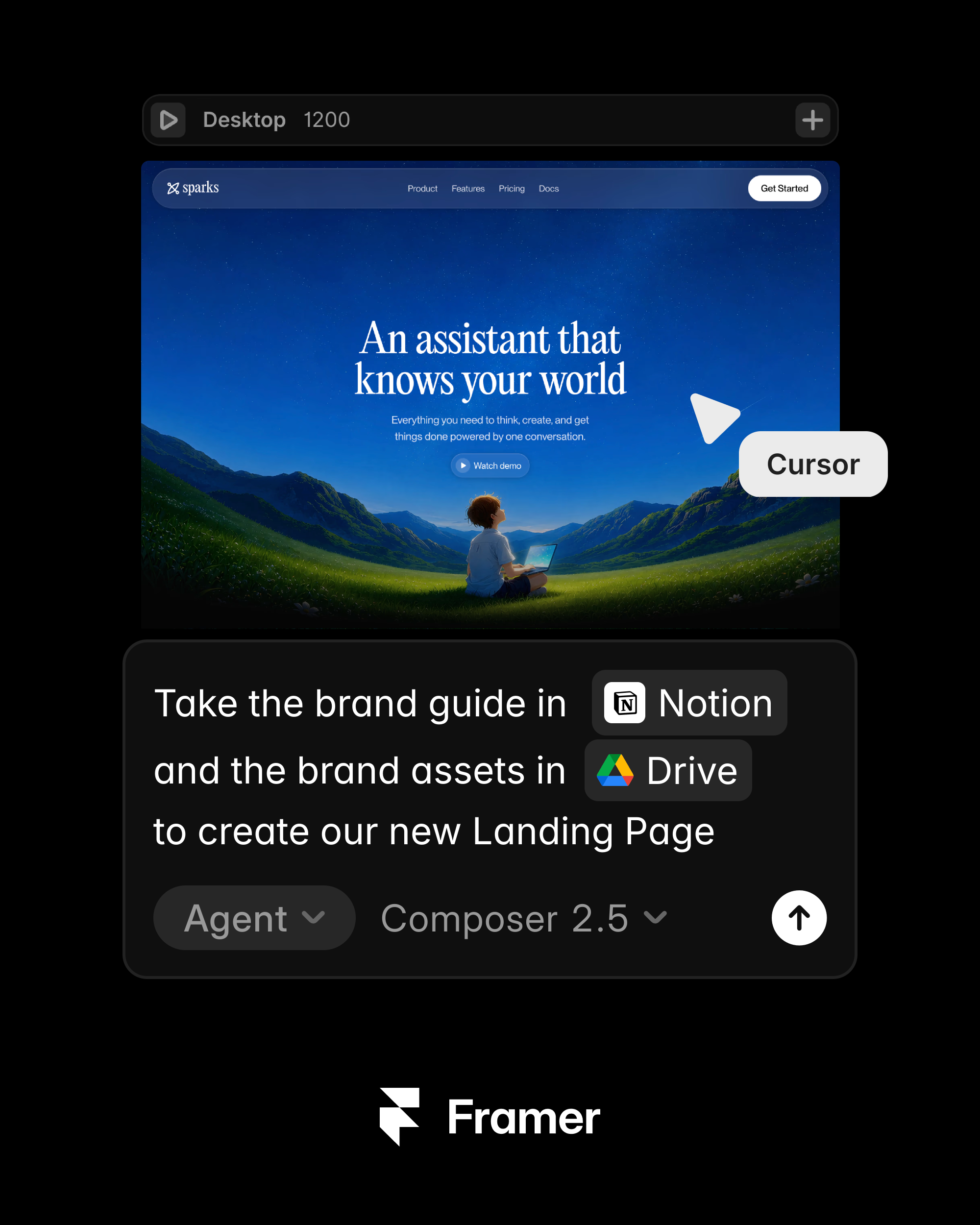 Framer Facebook ad
