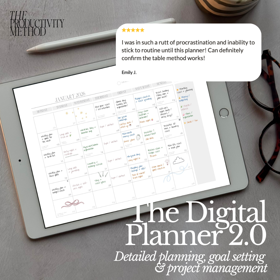 The productivity method Facebook ad