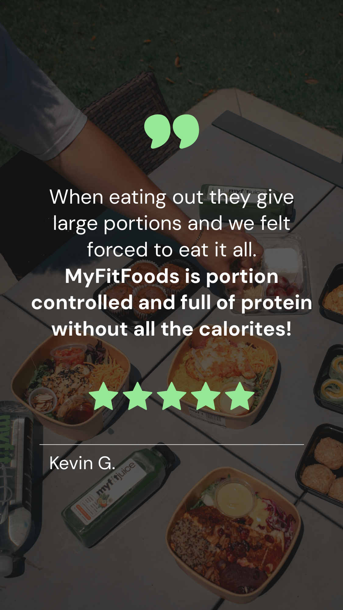 My Fit Foods - Meals That Work Facebook ad