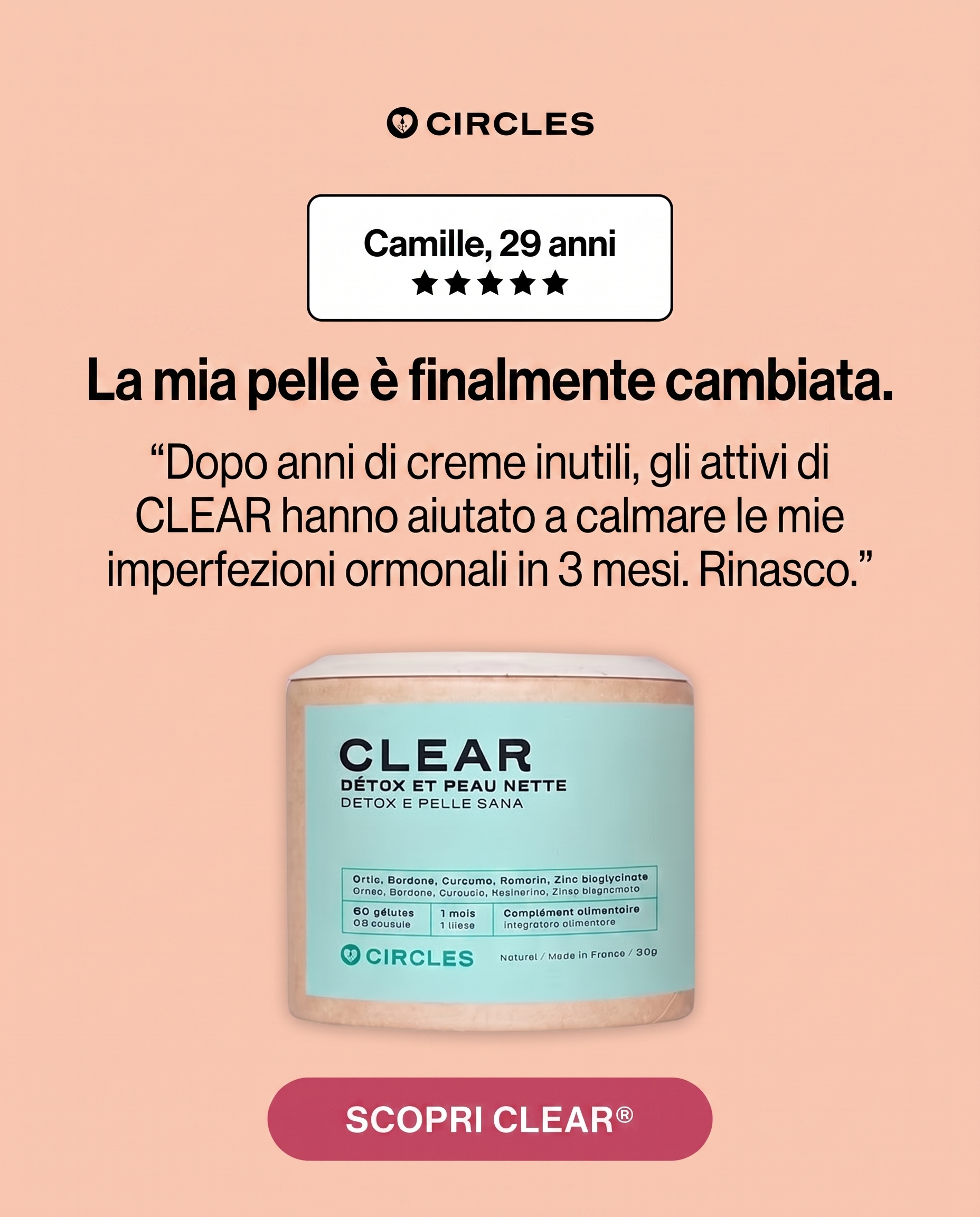 Circles Italia Facebook ad
