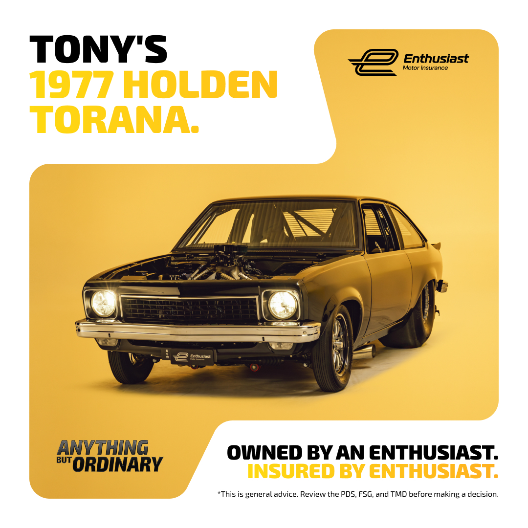 Enthusiast Motor Insurance Facebook ad from Jul 20, 2025