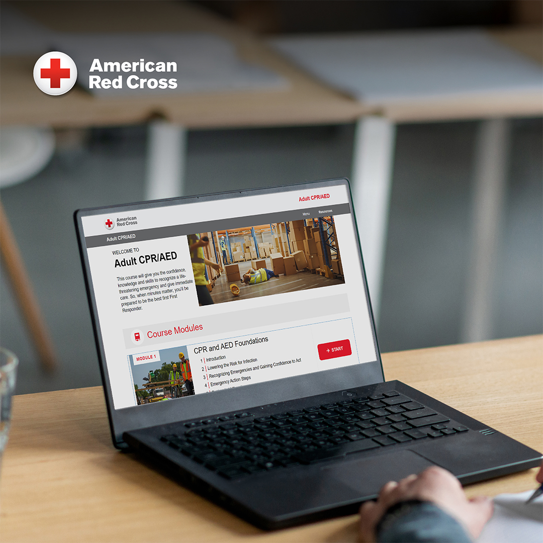 American Red Cross Training Services Facebook ad