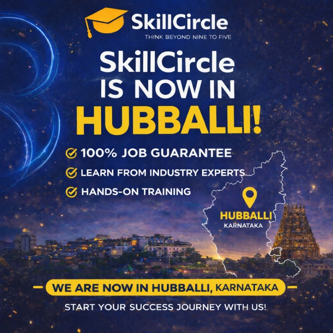Skillcircle India Facebook ad: Skillcircle - Now in Hubballi