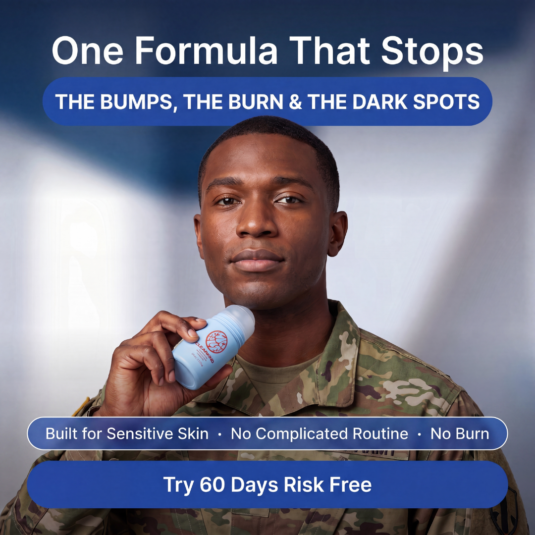 ClearKind Facebook ad: Start Shaving Bump-Free