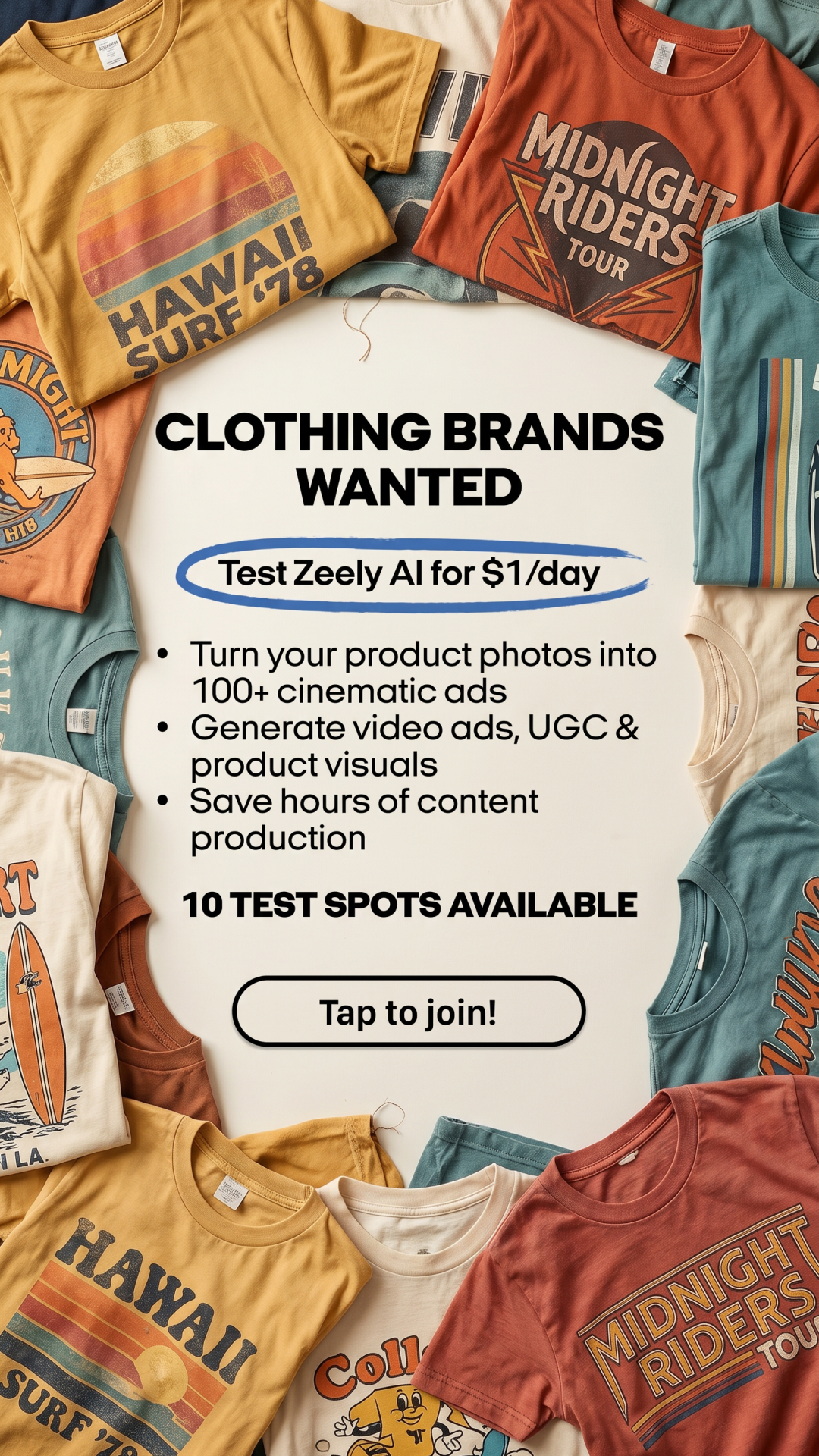 Zeely Facebook ad