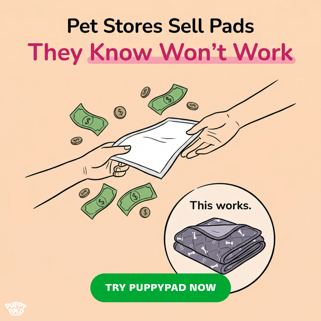 PuppyPad Facebook ad