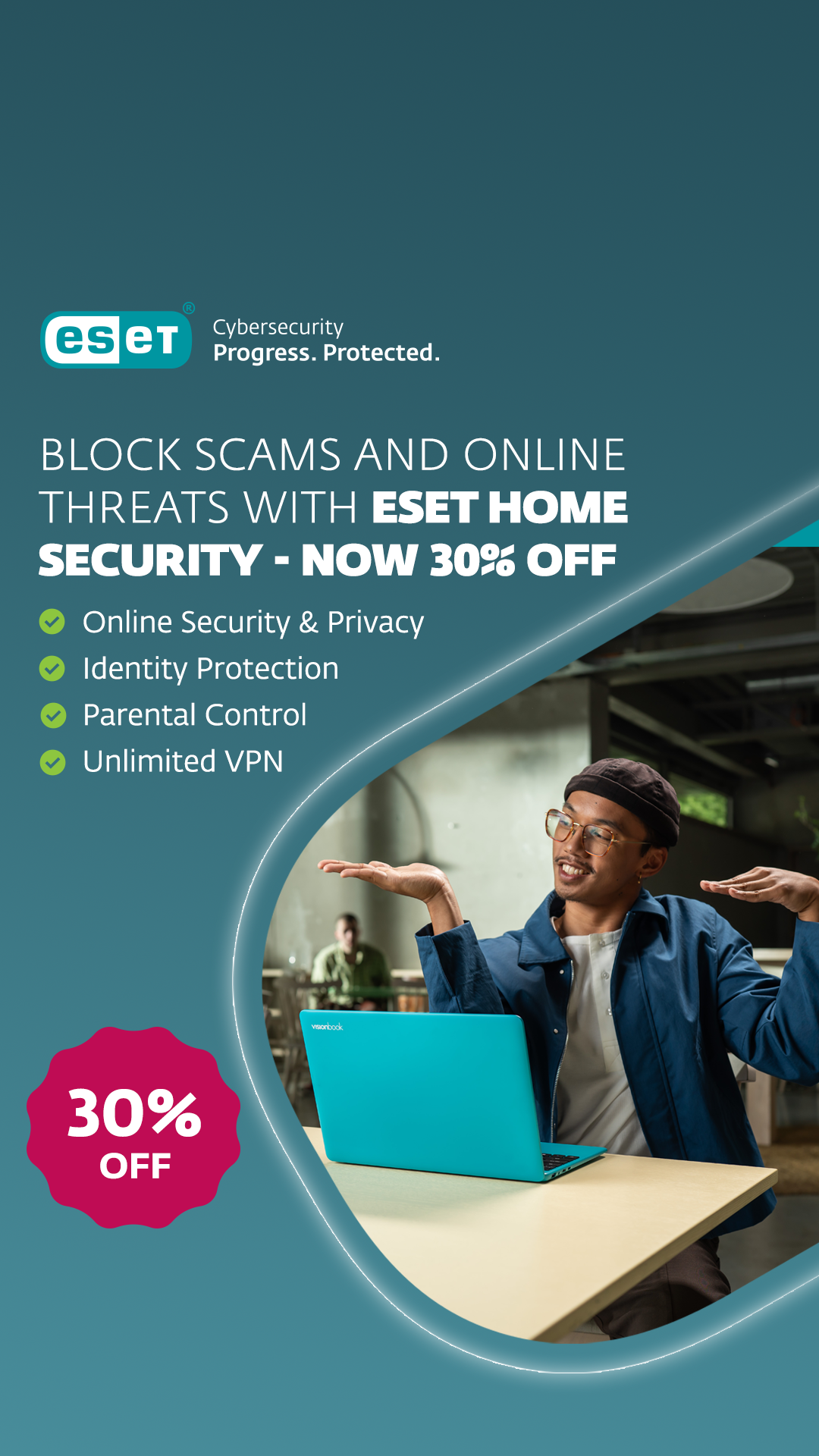 ESET Facebook ad