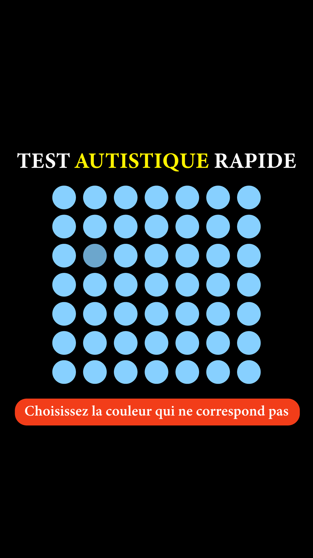 International IQ test Facebook ad