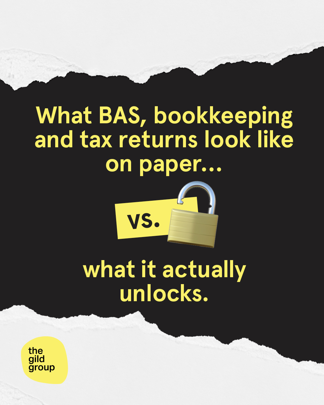 The Gild Group Facebook ad: You might think you’re getting BAS, bookkeeping, or…