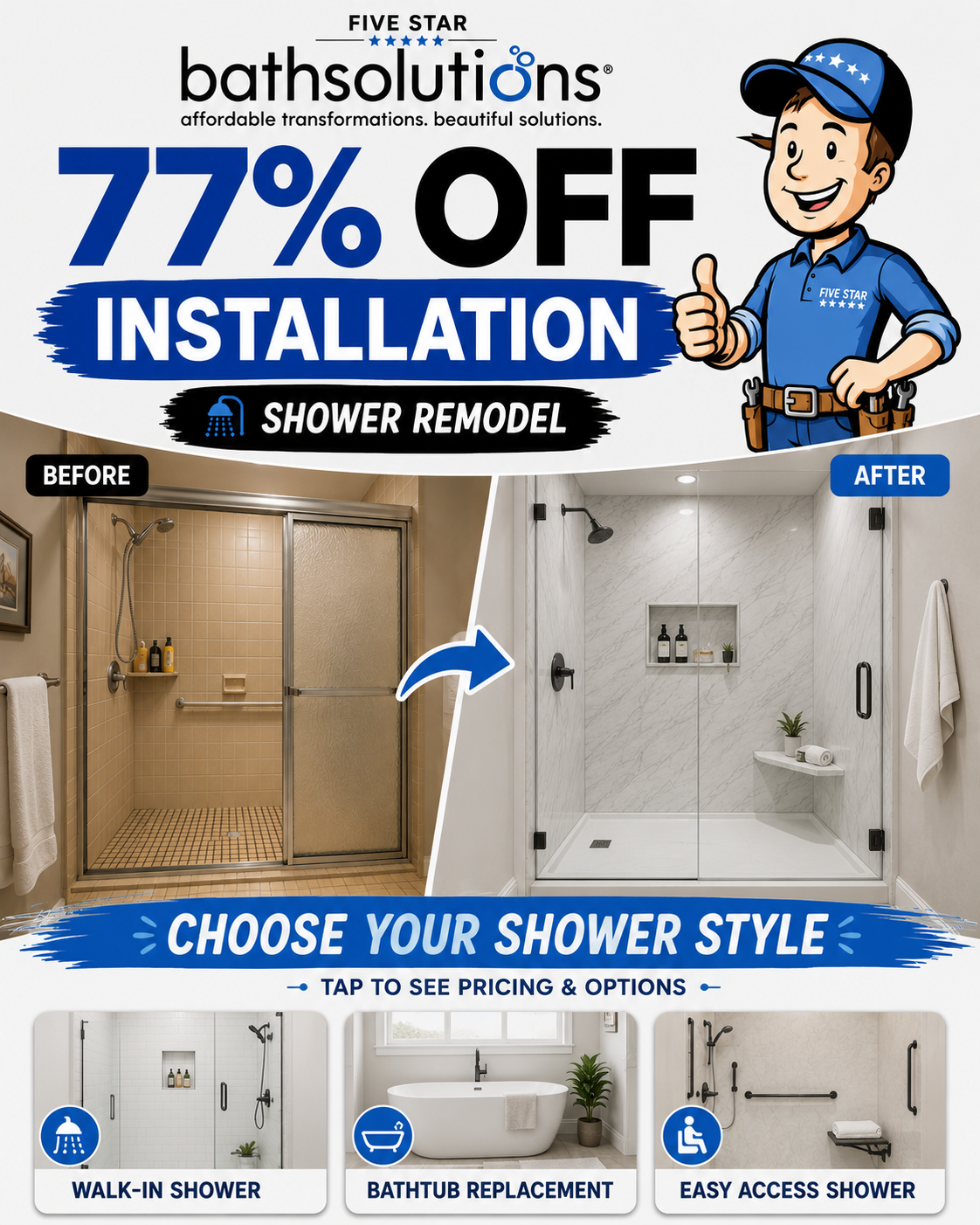 Five Star Bath Solutions Facebook ad