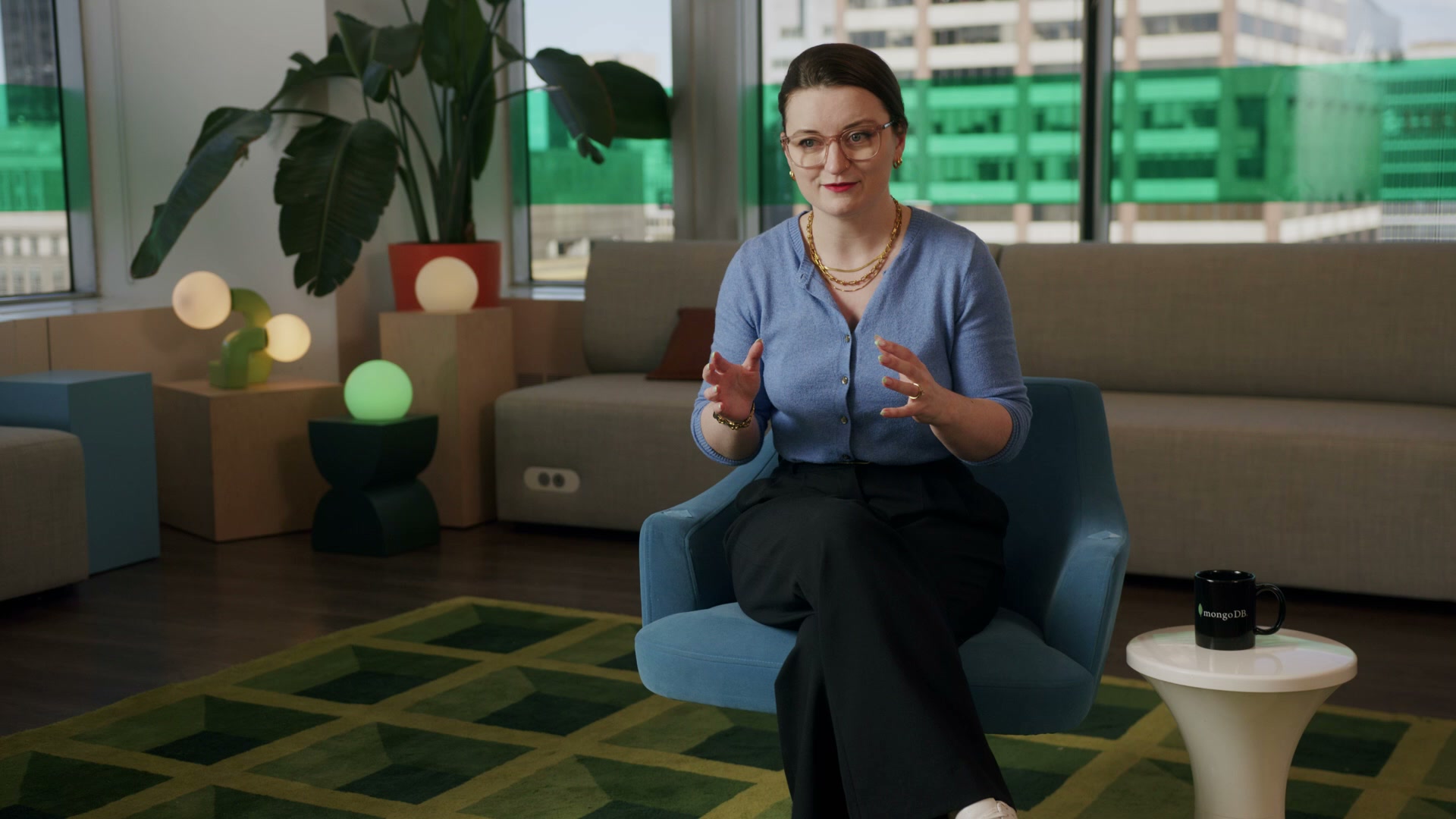 TryProfound Facebook ad: MongoDB Grew AI Visibility 50%