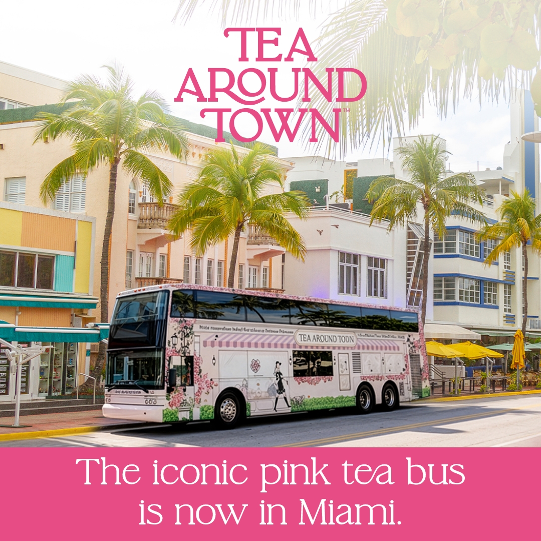 Tea Around Town Facebook ad