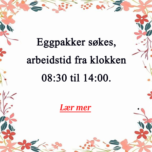 FG-2 Facebook ad: Generell presentasjon av eggemballasjeindustrien i Norge