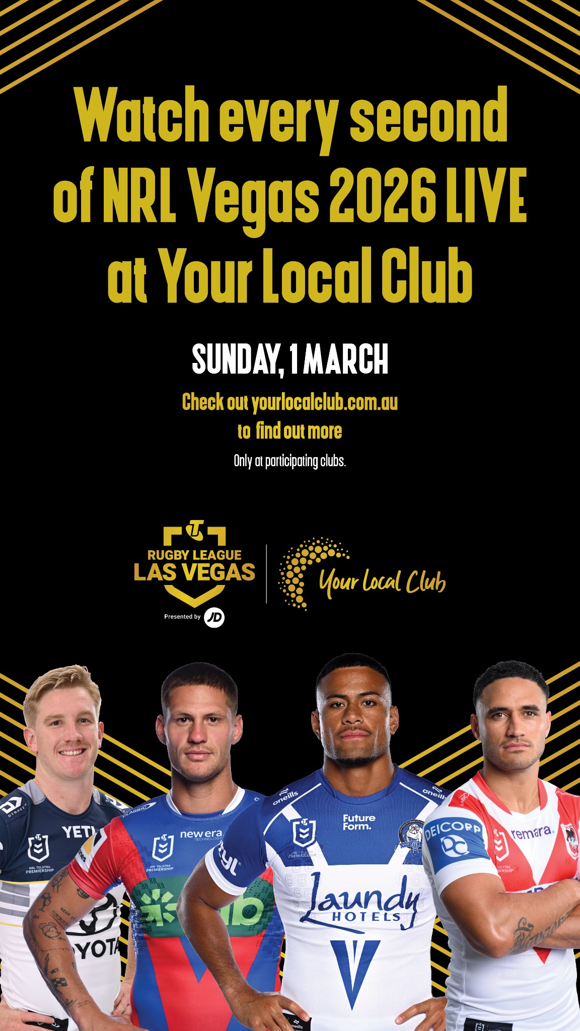 Your local club Facebook ad from Feb 10, 2026