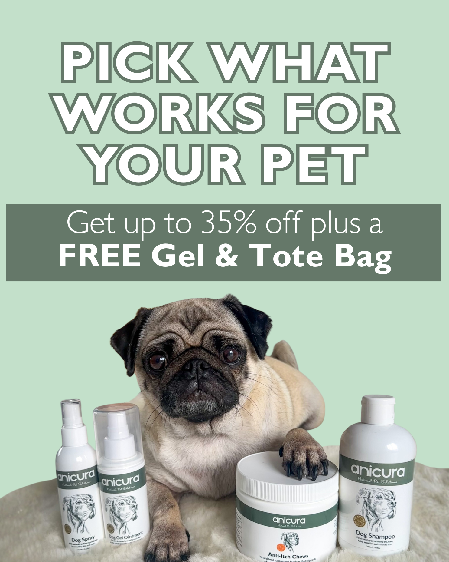 Anicura Natural Pet Solutions Facebook ad