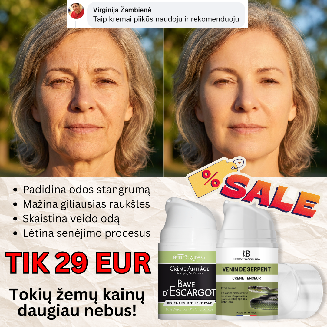 Harmony Plus Lietuva Facebook ad: Tinka visiems odos tipams!
