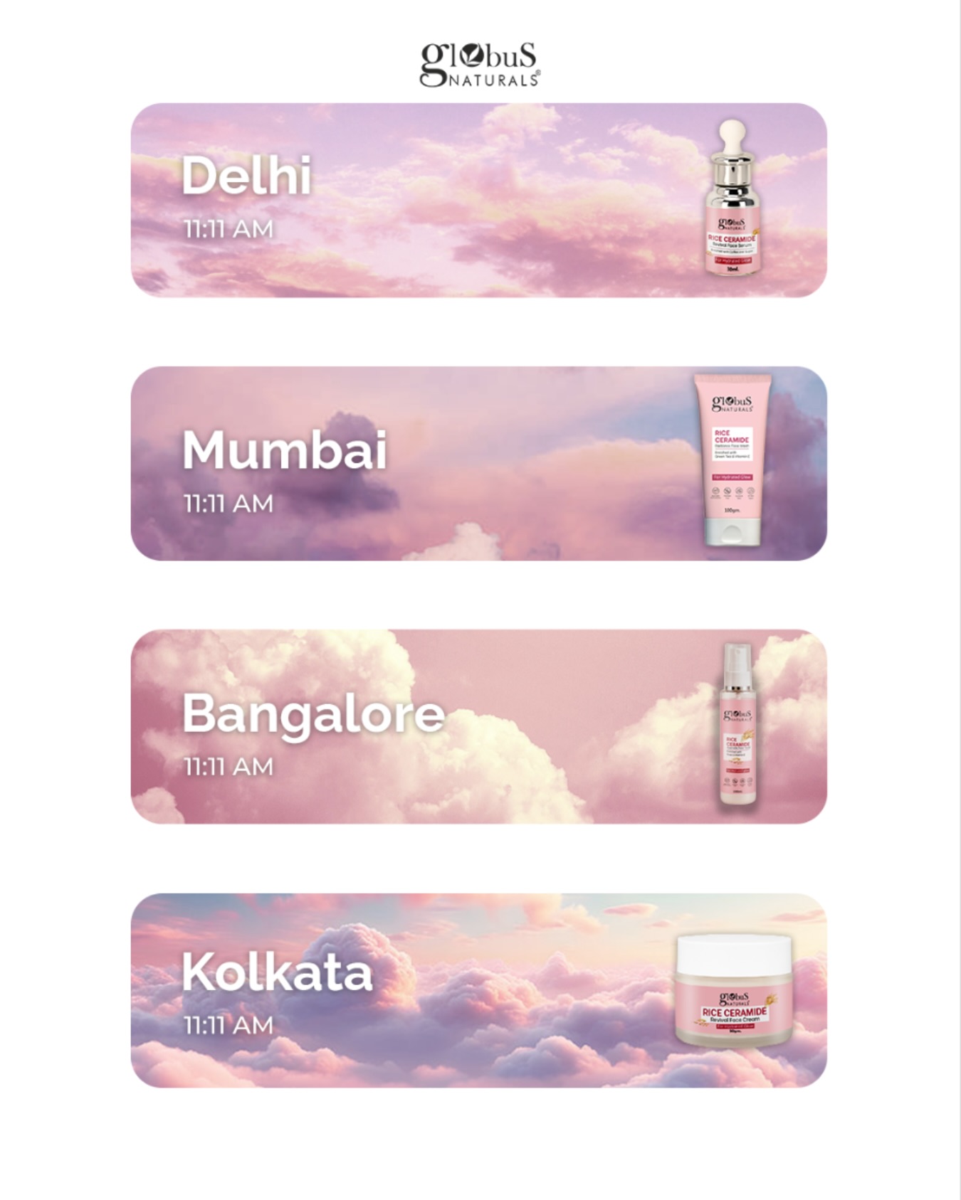 Globus Naturals Offical Facebook ad: Globus Naturals - Explore Natural Skin Care Products