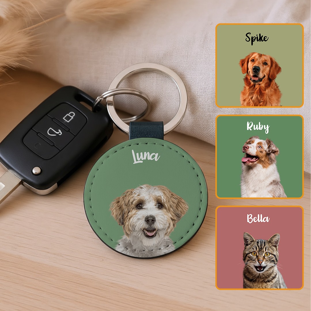Pet Printed Facebook ad: Llavero personalizado