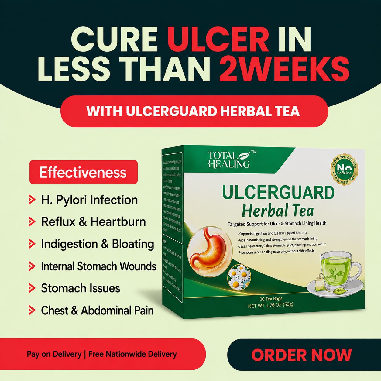 Total healing hub Facebook ad