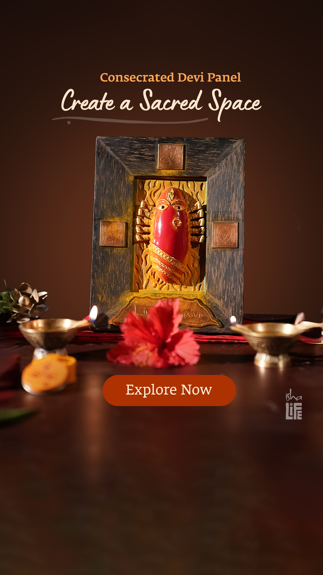 Isha Life Facebook ad