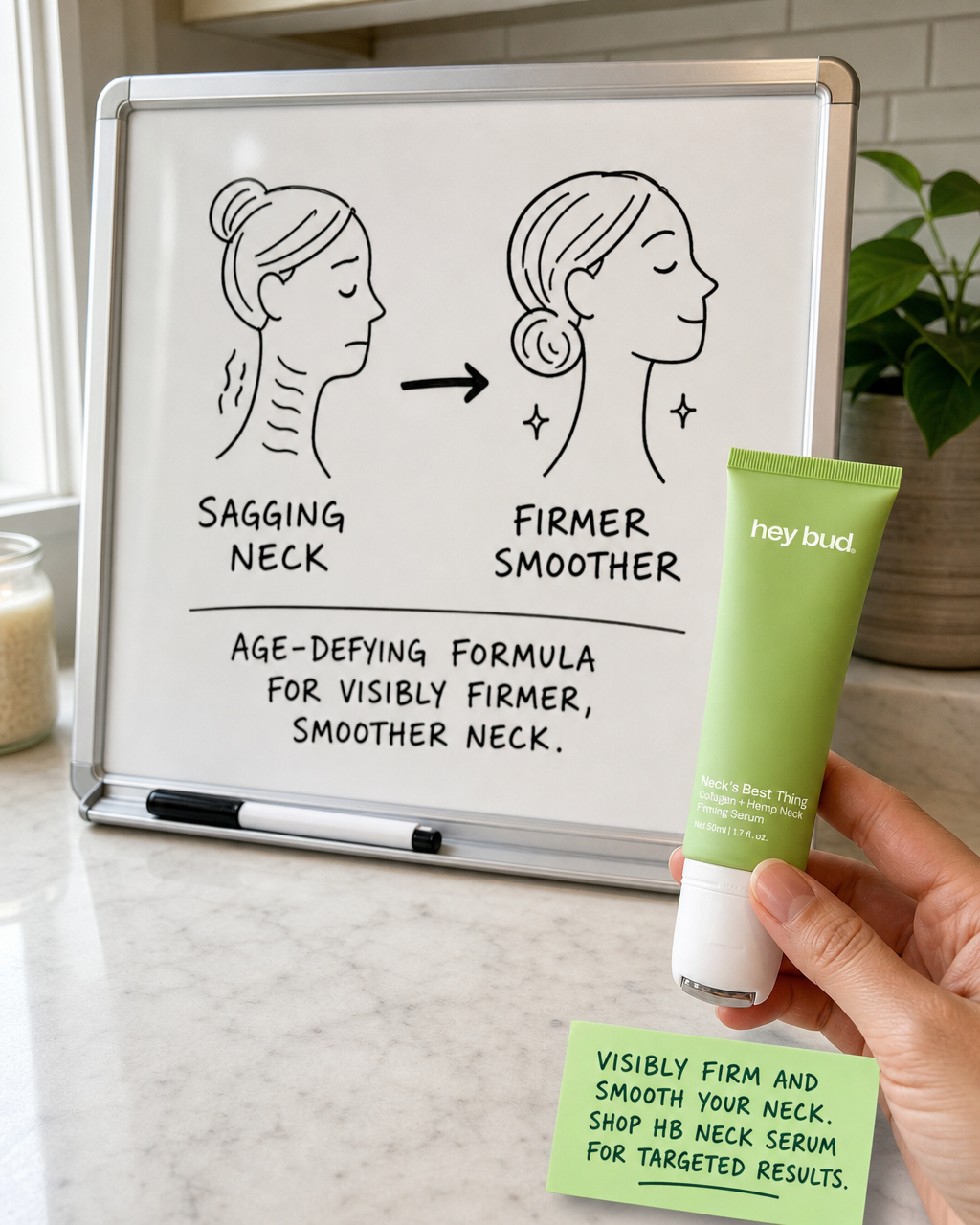 Hey Bud Skincare Facebook ad