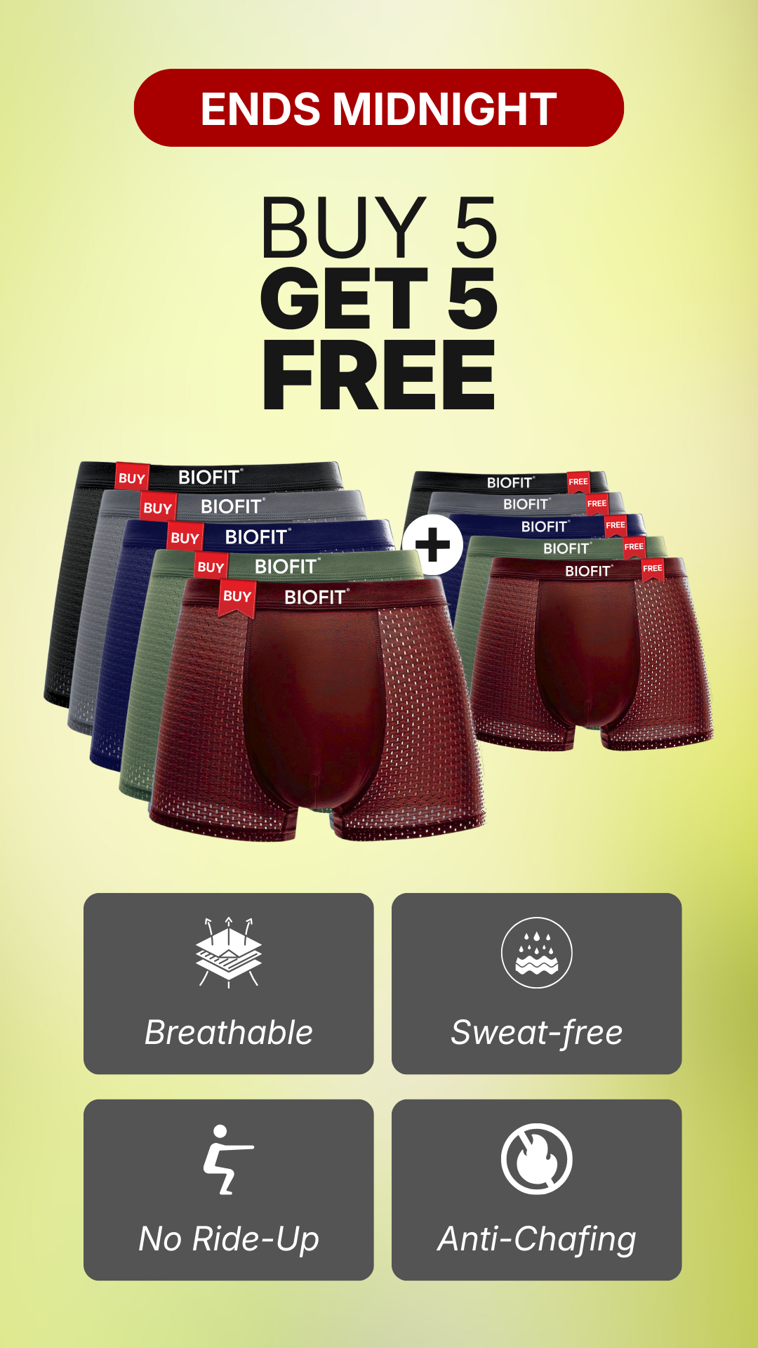 Biofit Clothing Facebook ad