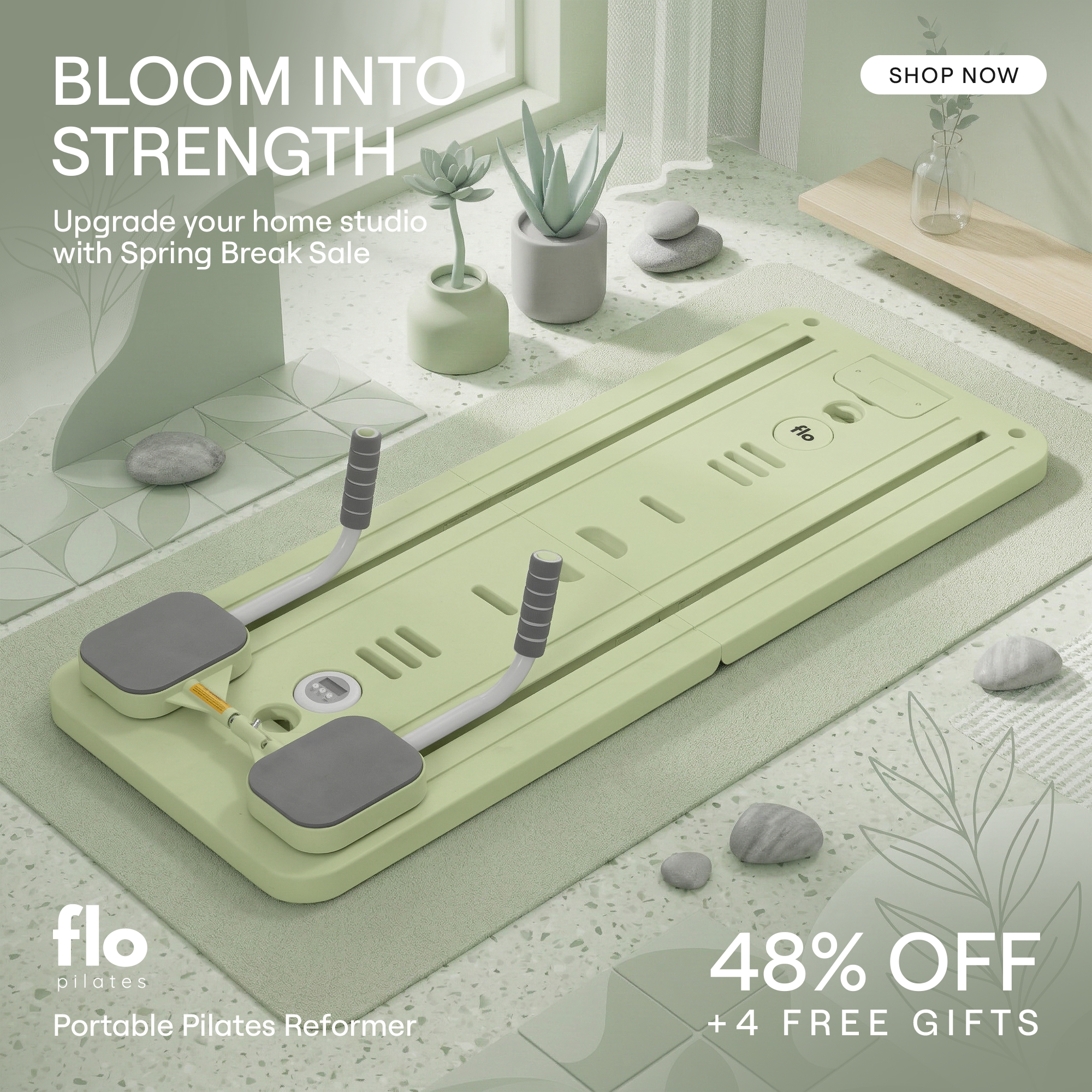 Flo Pilates Facebook ad